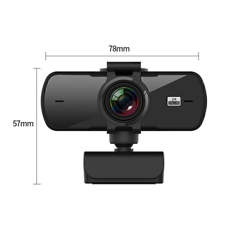 2040*1080P Webcam PC WebCamera with Microphone for Live Broadcast Video Calling