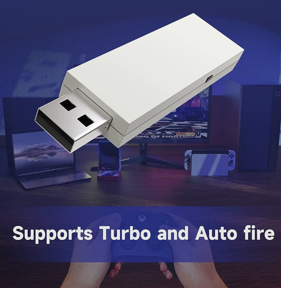 MAYFLASH Magic NS Wireless Bluetooth Controller Adapter for Switch, PS4,PS3，Xbox