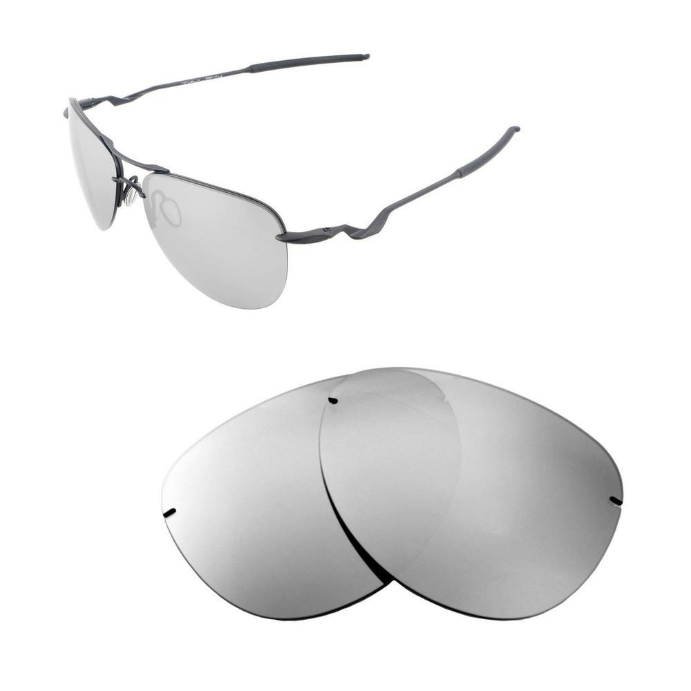 Walleva Titanium Non-Polarized Replacement Lenses For Oakley Tailpin Sunglasses