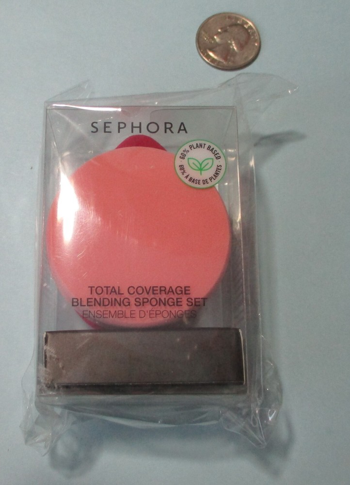 SEPHORA 4 Piece  TOTAL COVERAGE BLENDING SPONGE SET  NIB