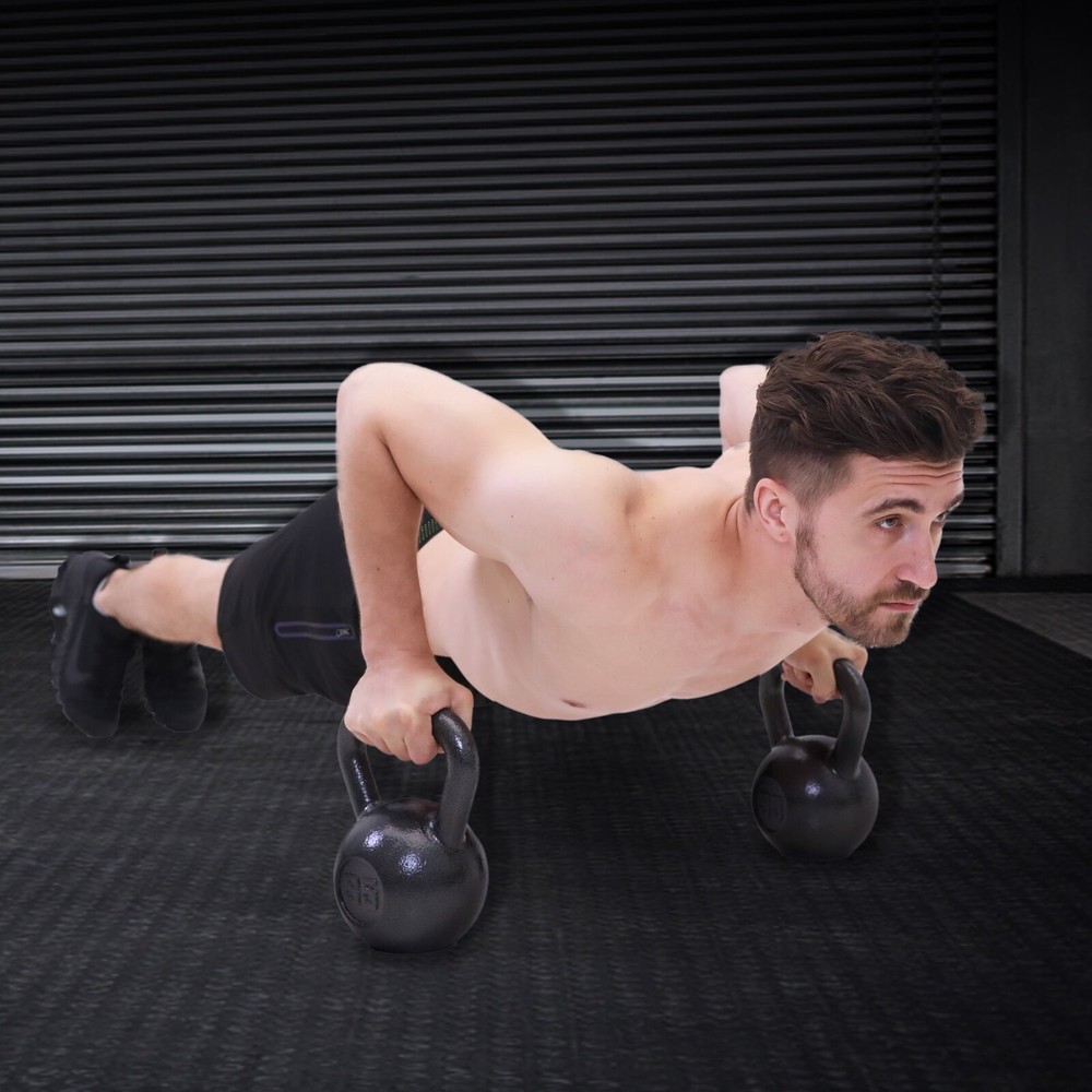 Kettlebell Antislip Durable Resistance Workout Training Exercises Casting Iron