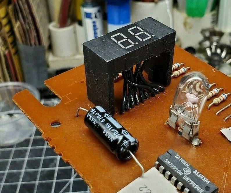 1981 Dark Tower Board Game - Upgrade Brighter Custom Digit Display