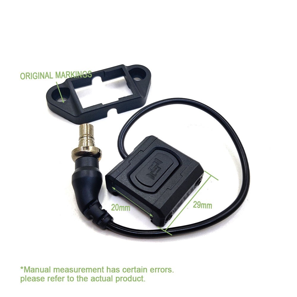 Weapon Flashlight Mini Pressure Remote Switch Button for M600 M300 Accessories