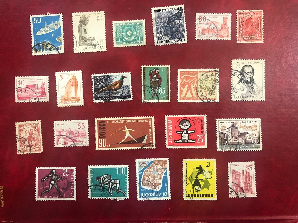 Yugoslavia Used Old Stamps