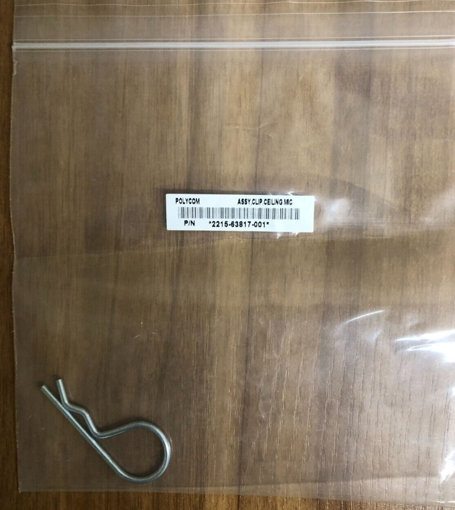 POLYCOM REALPRESENCE HDX CEILING MICROPHONE ARRAY MIC CLIP 2215-63817-001
