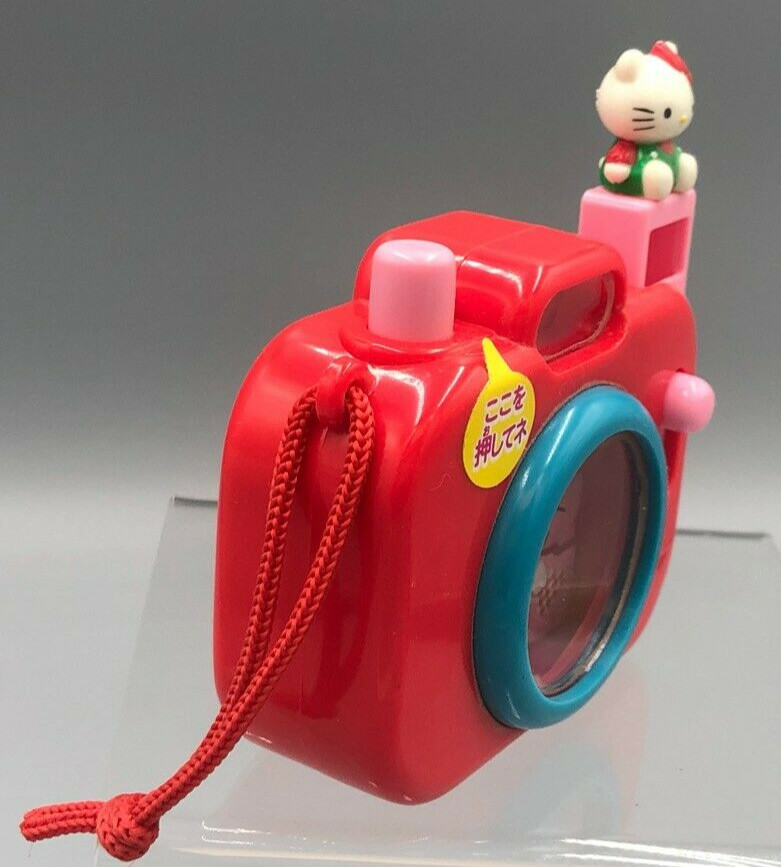 1997 HELLO KITTY Unopen FULL Mechanical CAMERA CANDY CONTAINER Sanrio Vintage