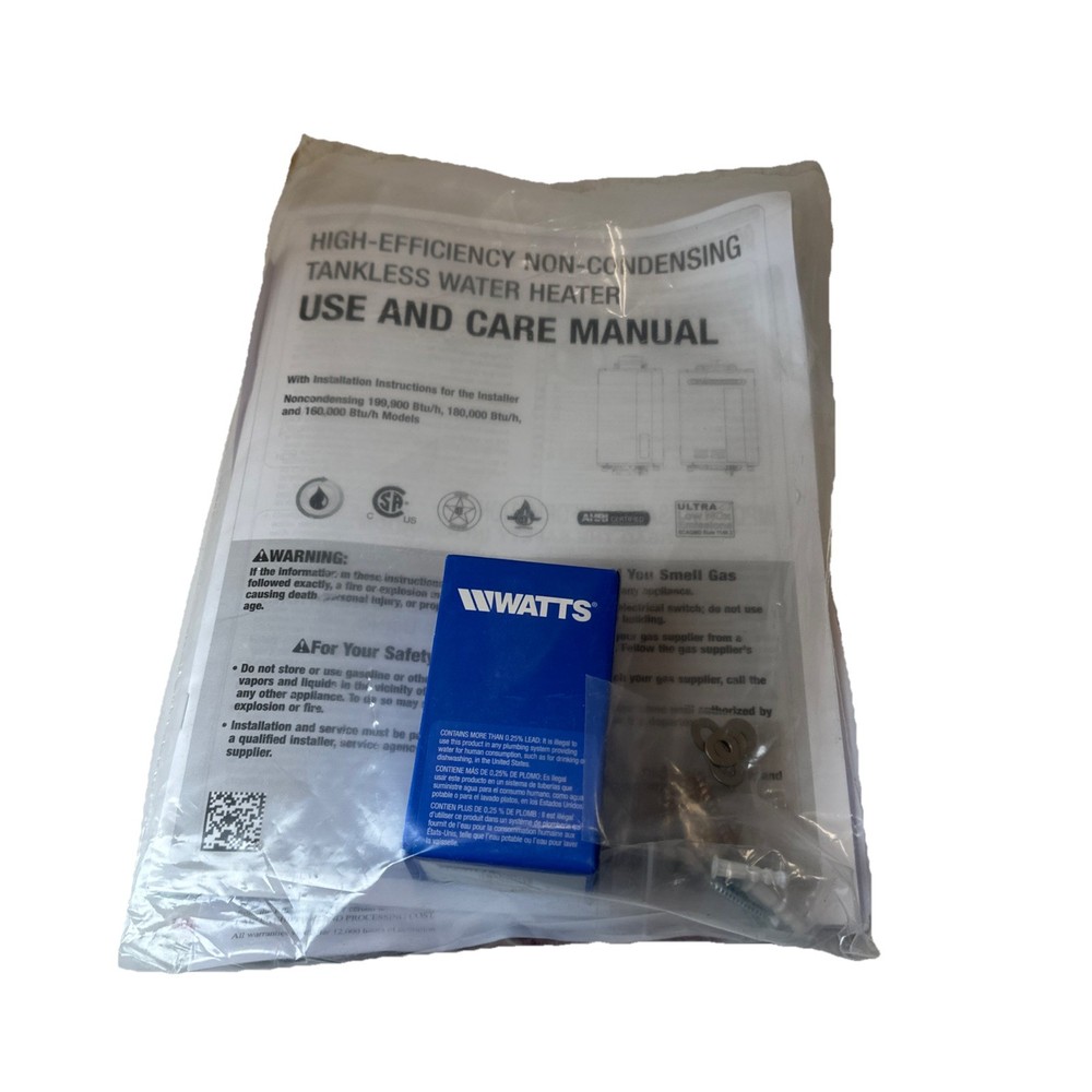 Rheem SMART Outdoor Tankless Water Heater Natural Gas 8.4 GPM ECO180XELN-3