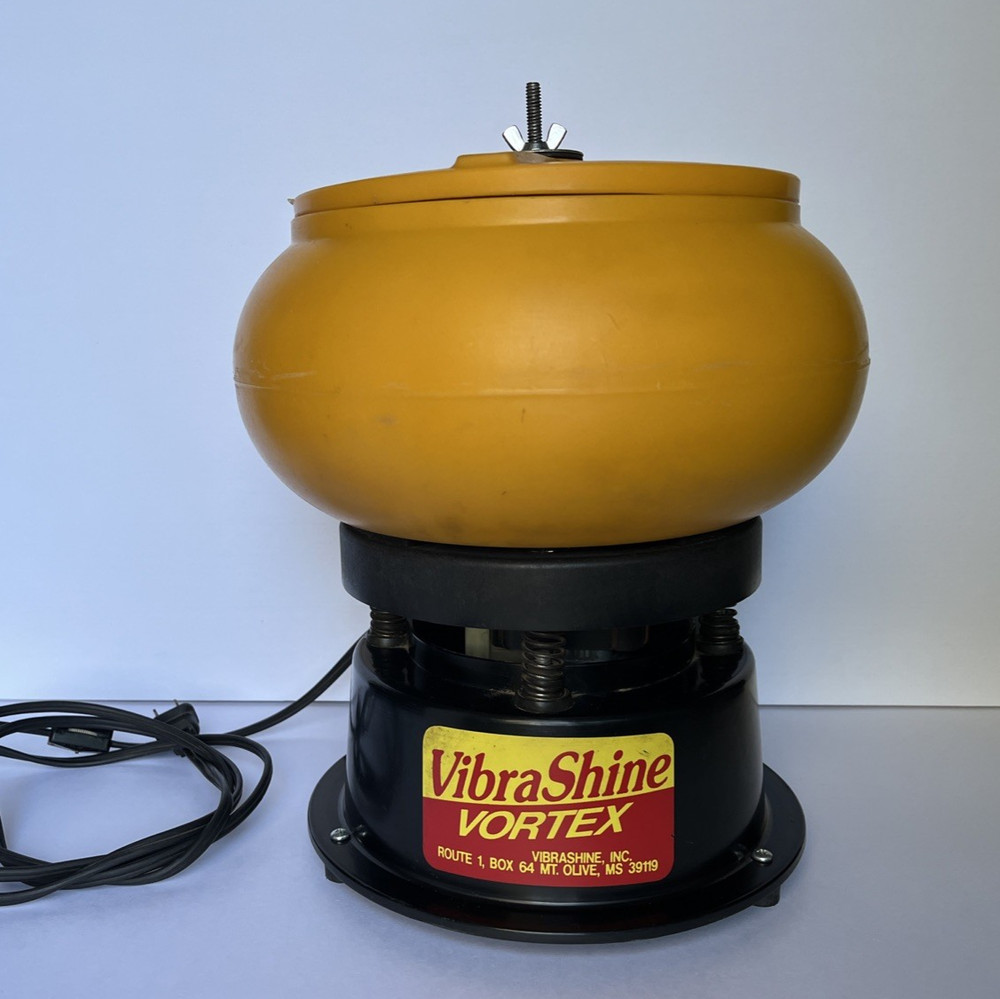 VibraShine Vortex Brass Shell Case Polisher Electric Reloading Equipment