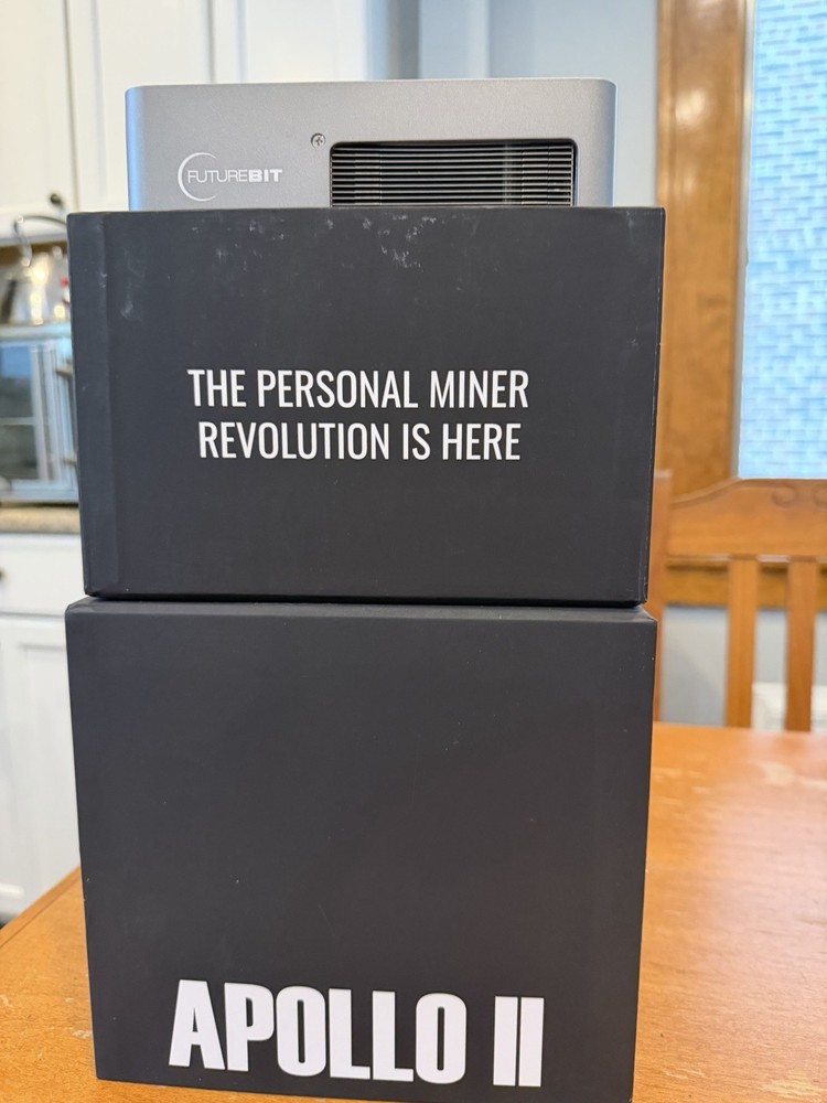 FutureBit Apollo II Full Node Version ASIC Mining Hardware 1 Terra Byte