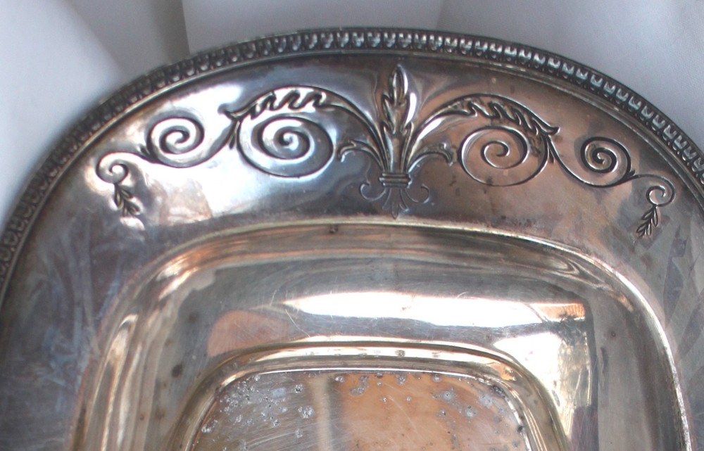 Antique Pairpoint Sheffield Silver Plate Rectangular Tray 1880-1894