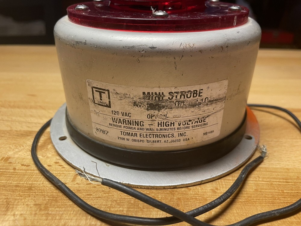Tomar Mini Strobe Light 120 VAC