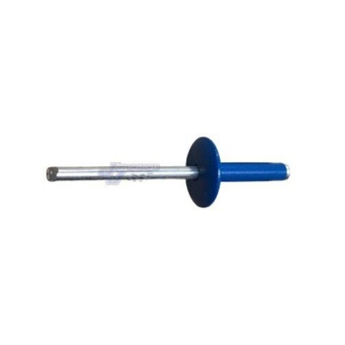 Large Head Blue Exploding Rivets Pop Rivet 100 ct Tri-Fold Racing Fasteners IMCA