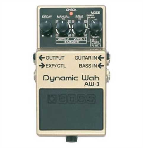 Boss AW-3 Dynamic Wah Guitar Effects Pedal