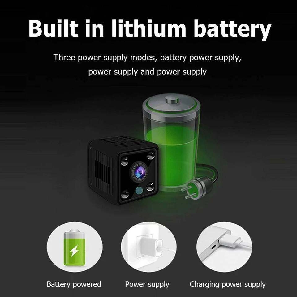 Mini Camera Wireless Wifi IP Home Security Camera HD 1080P DVR Night Vision