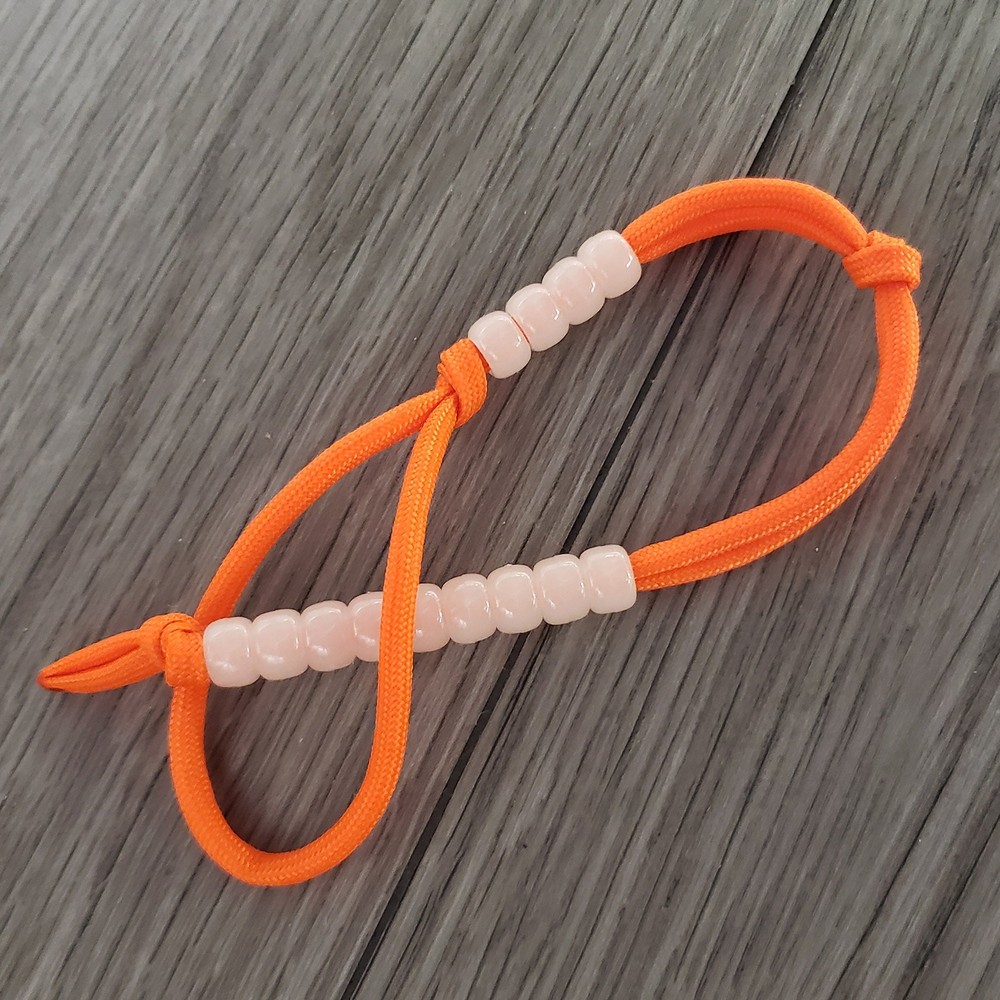 Pace Count Beads for Orienteering and Land Navigation - Phosphorescent "Glow in