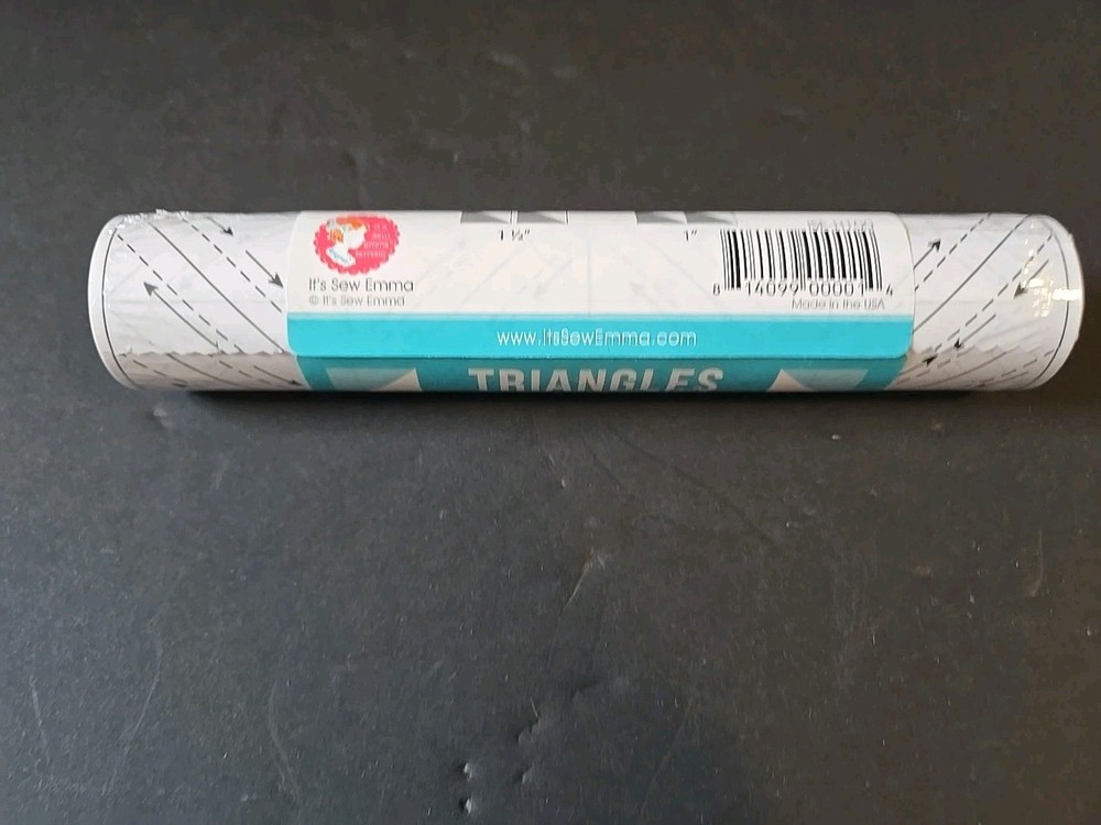 Triangles on a Roll 1200 Half Square Triangle Blocks 1" Finished Square H100