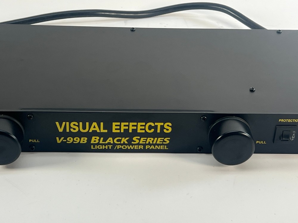 Vintage VEI Visual Effects v-99B Black series light/power panel, nice