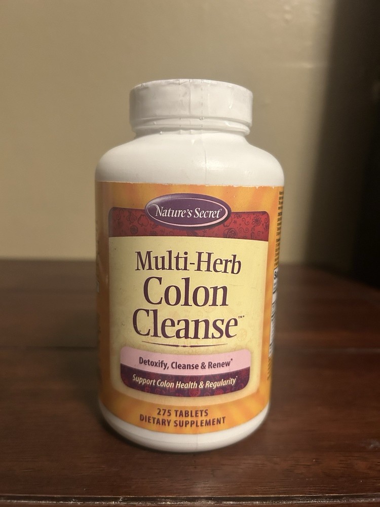 Nature s Secret Multi-Herb Digestion  Detox Support 275 Tablets No Artificial.