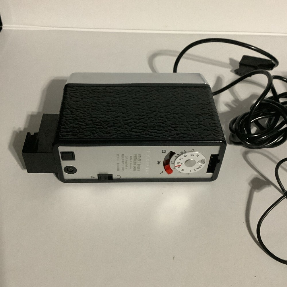 Vintage Ultrablitz Bauer E201 Autoblitz Flash, Germany *NOS*