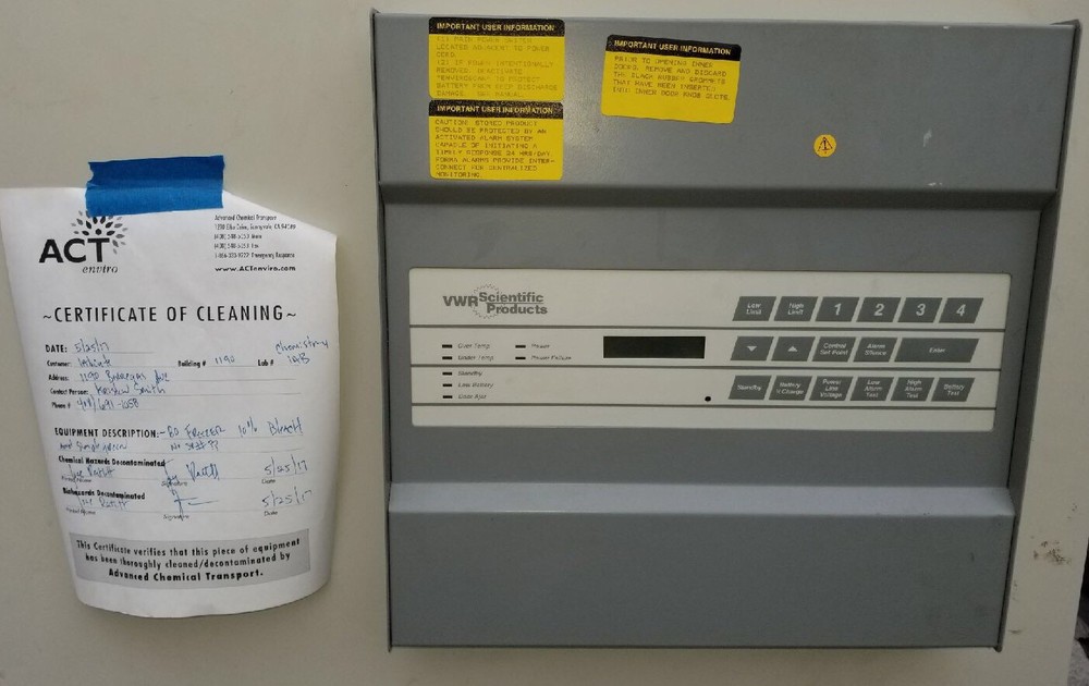 VWR/Thermo Forma Scientific Refrigerator/freezer Model 5416
