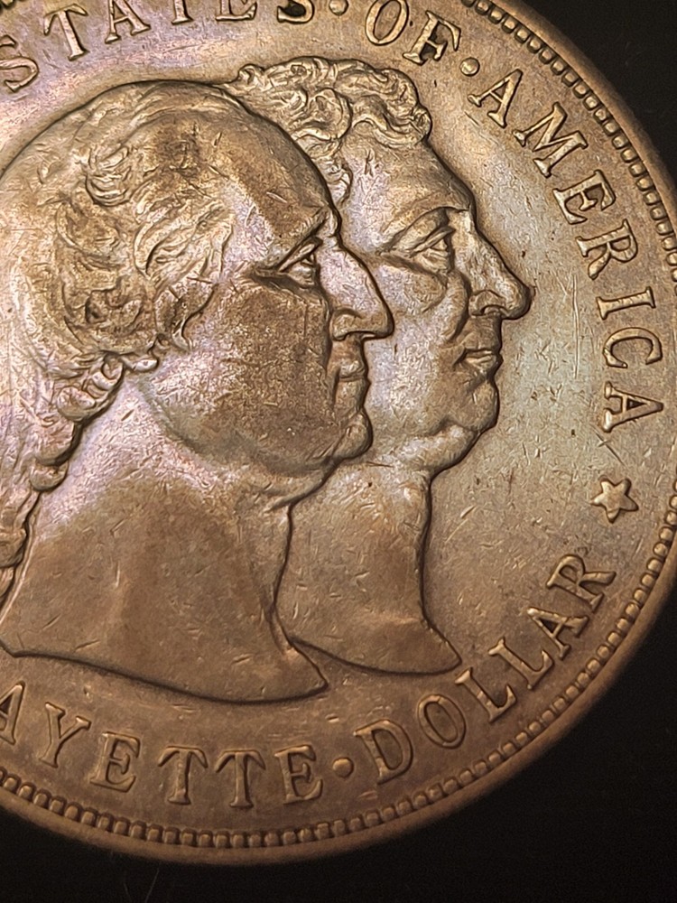 1900 LAFAYETTE SILVER DOLLAR US COMMEMORATIVE