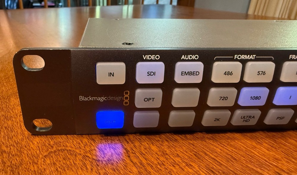 Blackmagic Design Teranex Express Broadcast Standards Converter-Serviced, Tested