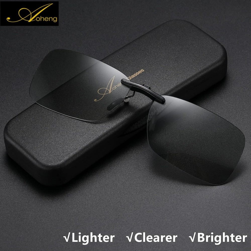 Lightweight 3D Clip-On Glasses Set