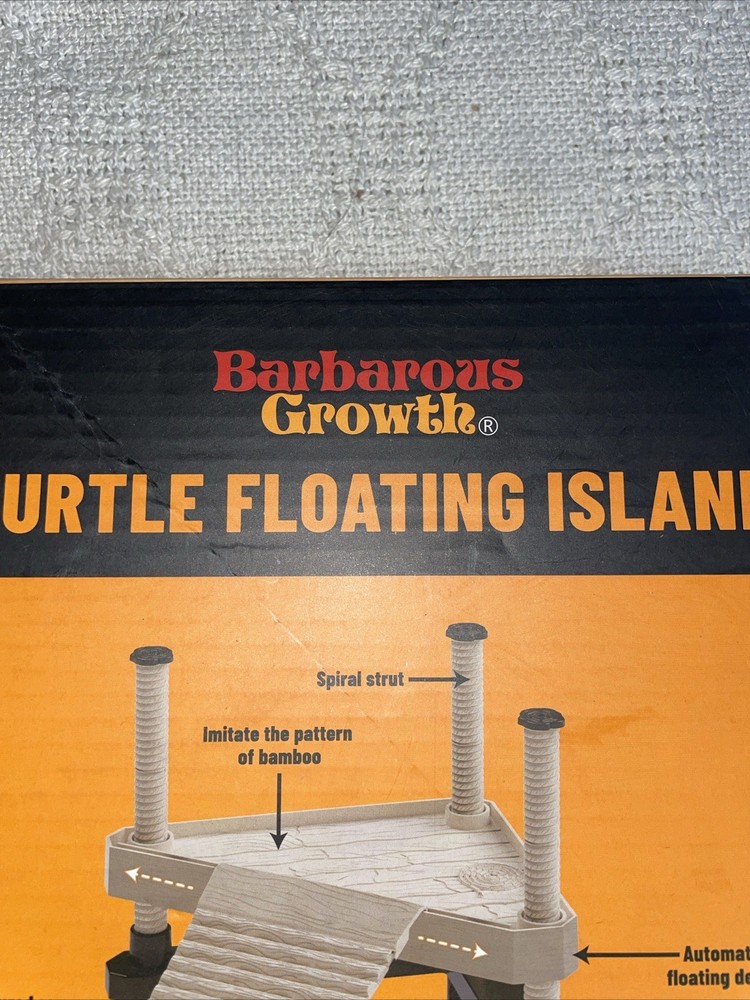 Barbarous Growth Turtle Pier Floating Item NIB