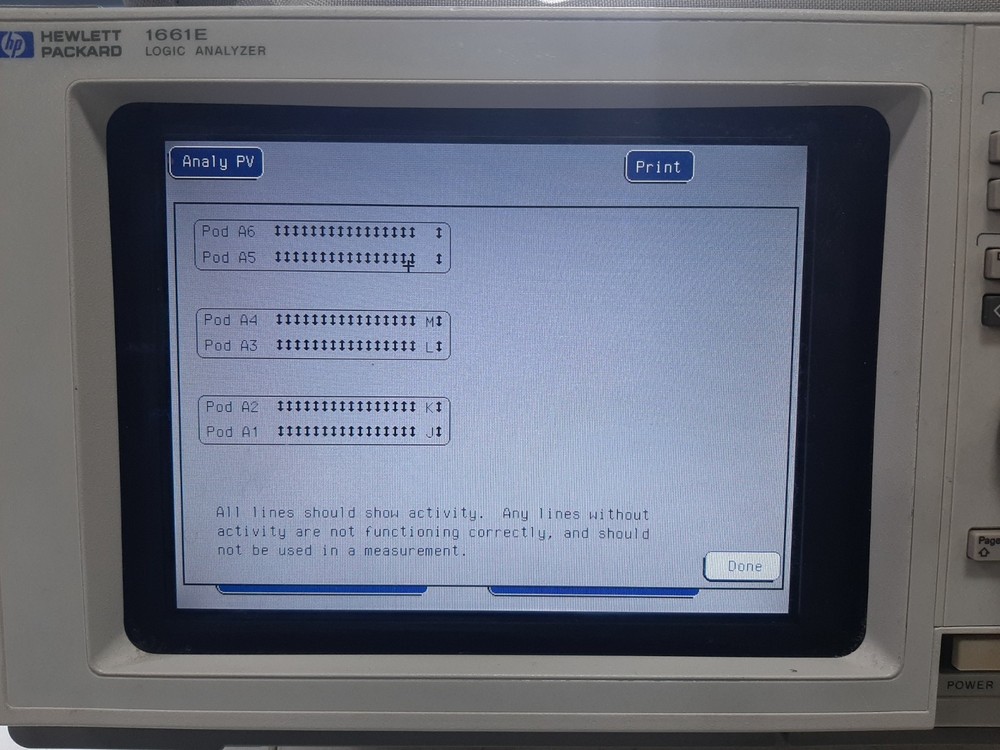 HP Agilent 1661E Logic Analyzer 102 Channels