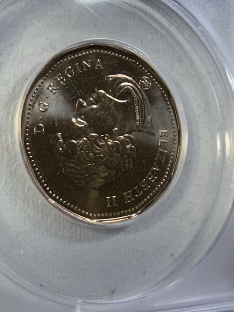 2012 Canada $1 Loonie Graded MS 66 by ANACS