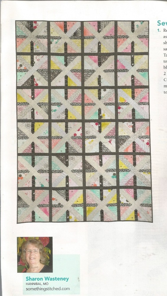 B0234 JACKS CRISSCROSS QUILT PATTERN/INSTRUCTIONS