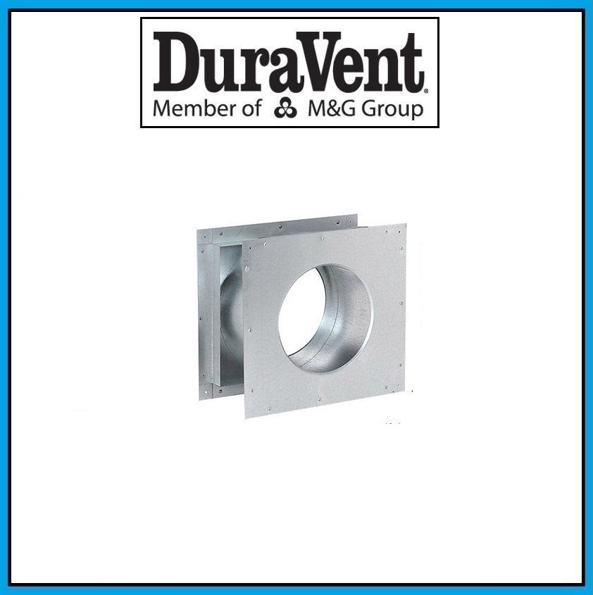 DURAVENT 4" x 6 5/8" DirectVent Pro Galvanized Wall Thimble #46DVA-WT DIRECT