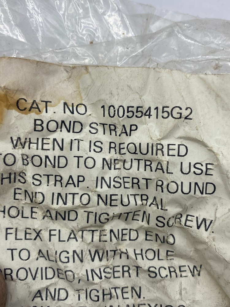 GE GENERAL ELECTRIC 10055415G2 BOND STRAP, SCREW ⭐