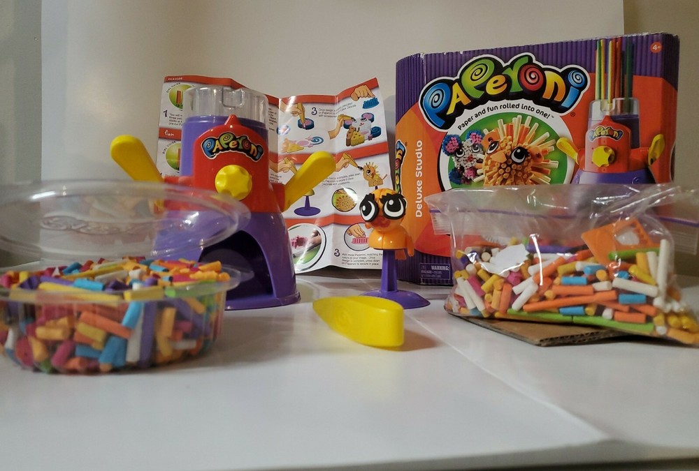 PAPERONI DELUXE STUDIO ACTIVITY SET - partial kit