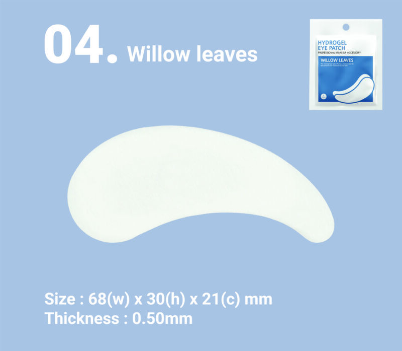 Hydrogel Eye Patch for Eyelash Extensions