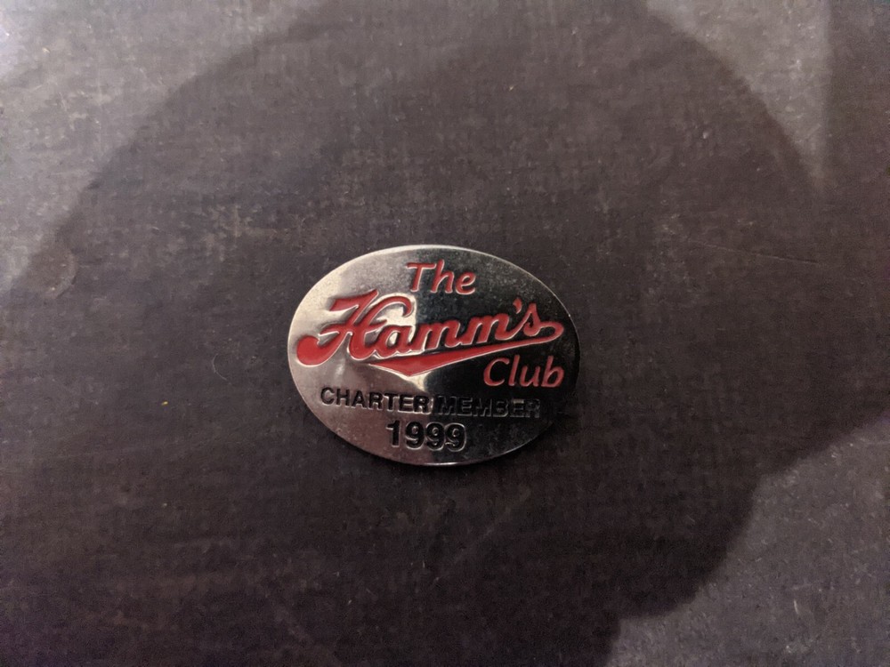 The Hamm's Club Charter Member  1999 Pin