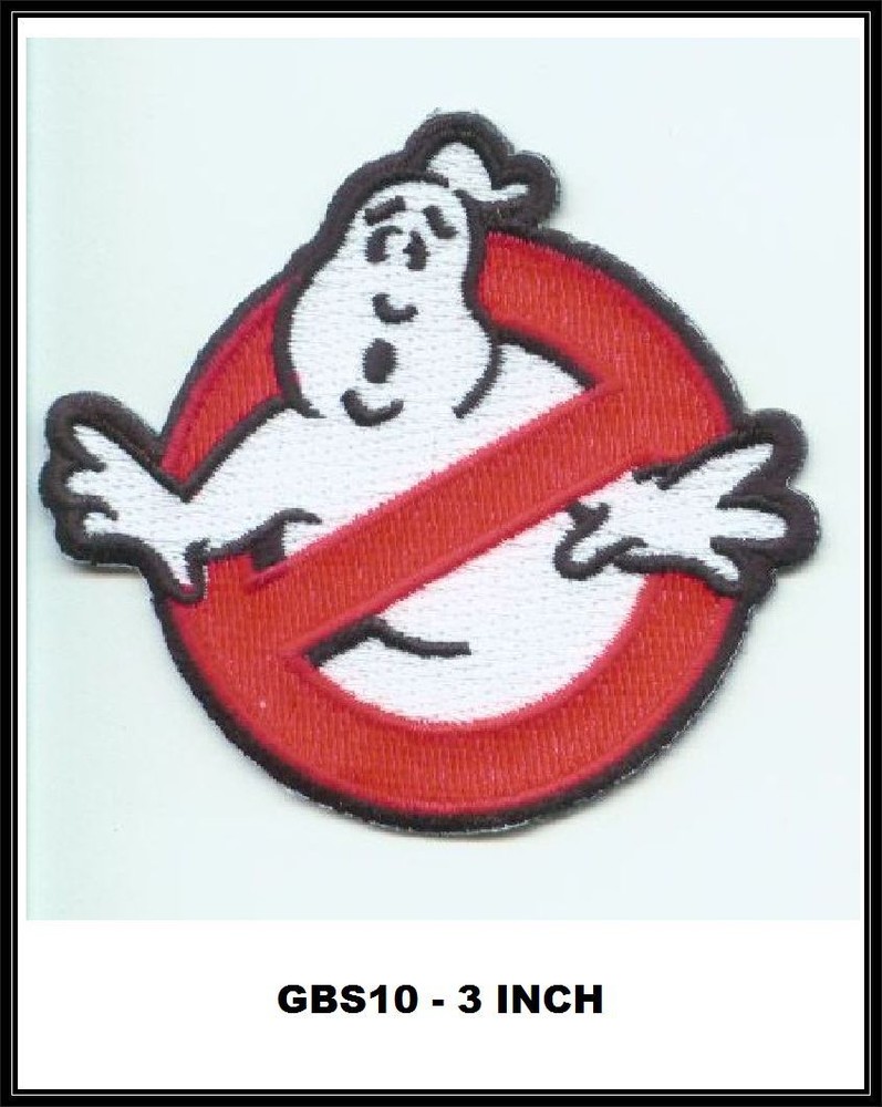 3 INCH GHOSTBUSTERS PATCH - GBS10