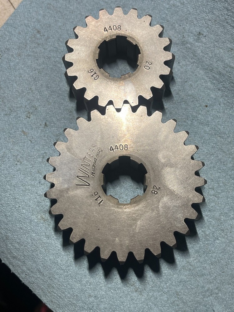 Quick change Gears 6 spline Set 8  4408