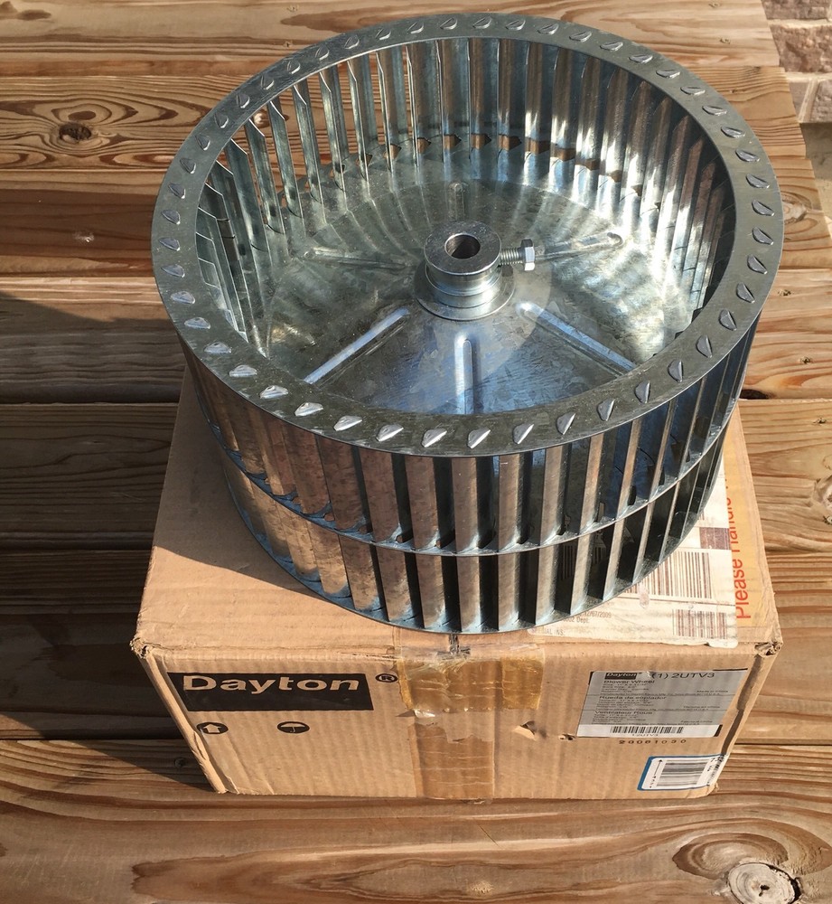 Dayton Blower Wheel 2UTV3 11” X 5-31/32” Bore 5/8” NOS