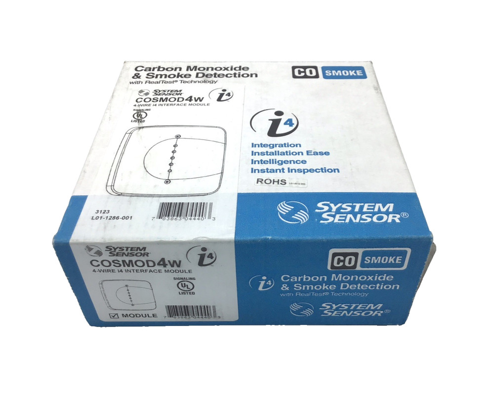 System Sensor COSMOD4W 4-wire Smoke CO Detector Interface Module