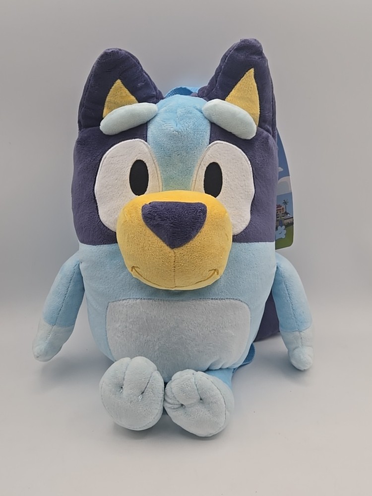 New With Tags Bluey Plush Backpack 17" NWT