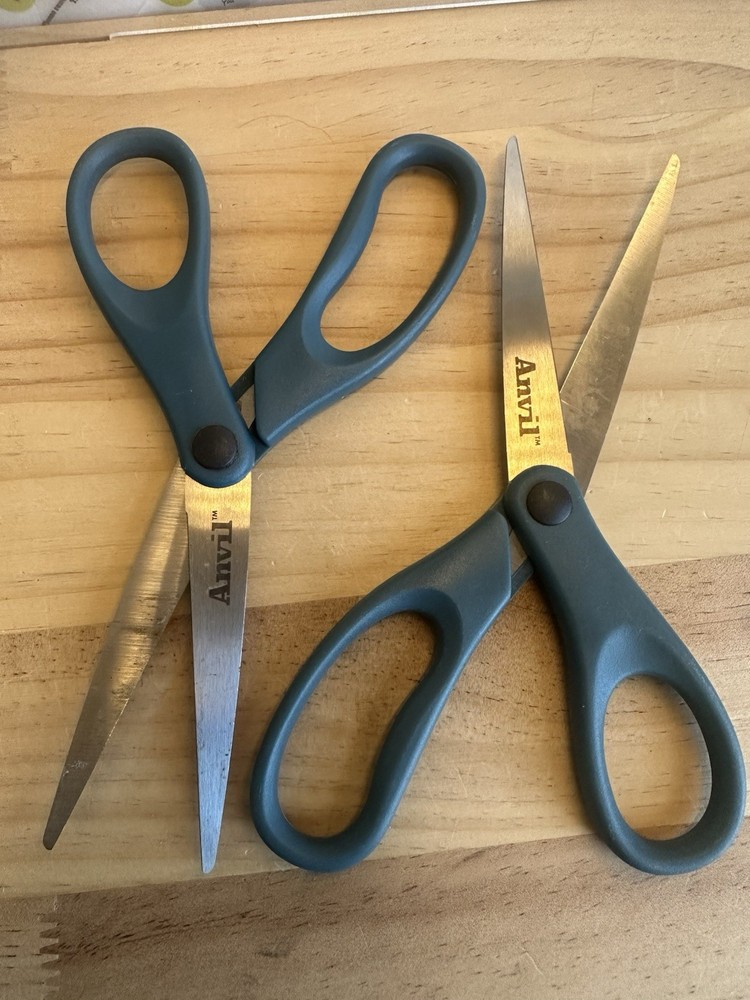 Anvil 8” Scissors 2 Pack