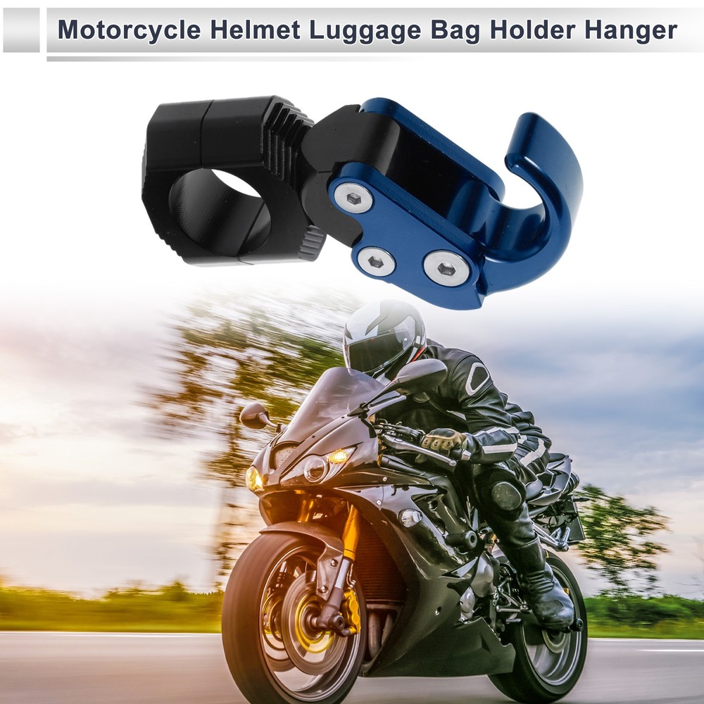 Alluper Motorcycle Hook for Minio 1 Set Blue