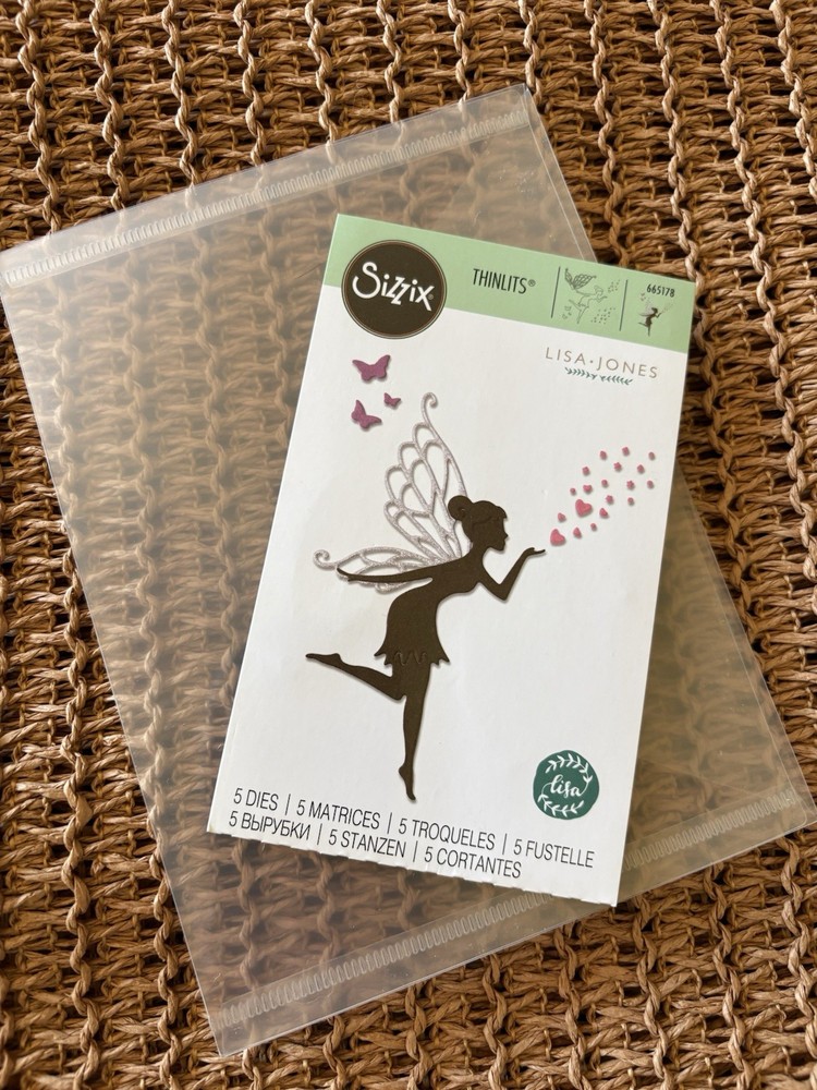 Sizzix Fairy Wishes Thinlits Steel Dies/Set 5 Pieces