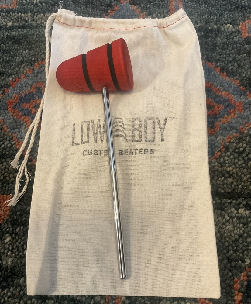 Low Boy Custom Beater - Standard Beater, Red with Black Stripes