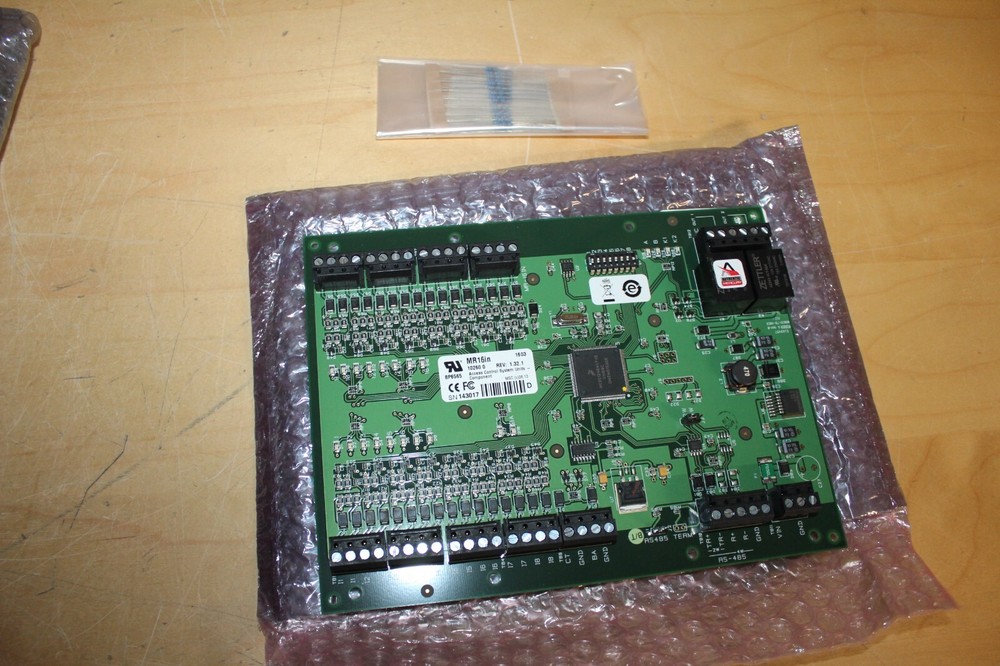 Mercury MR16IN Input Module PCB Access Control (Lenel, Avigilon, RS2) 16CH Input