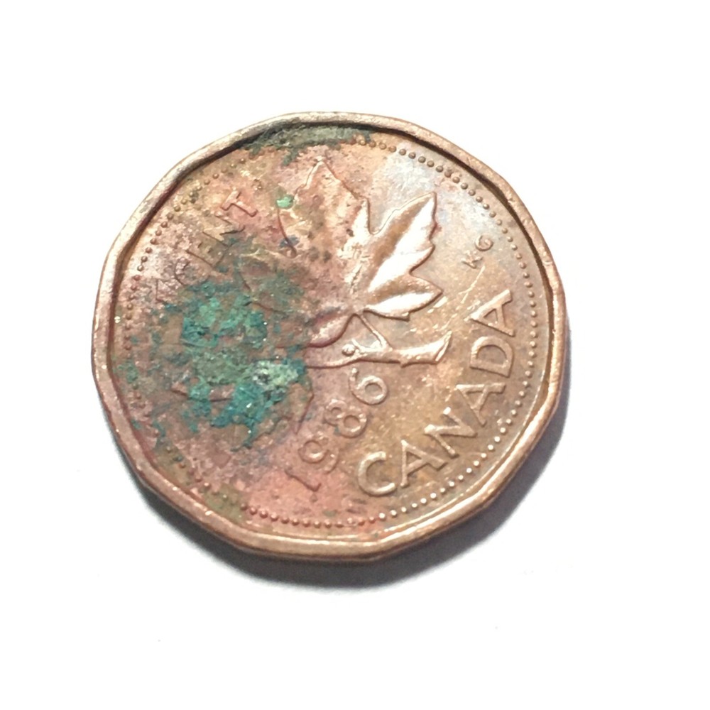 1986 Canada One Cent Coin