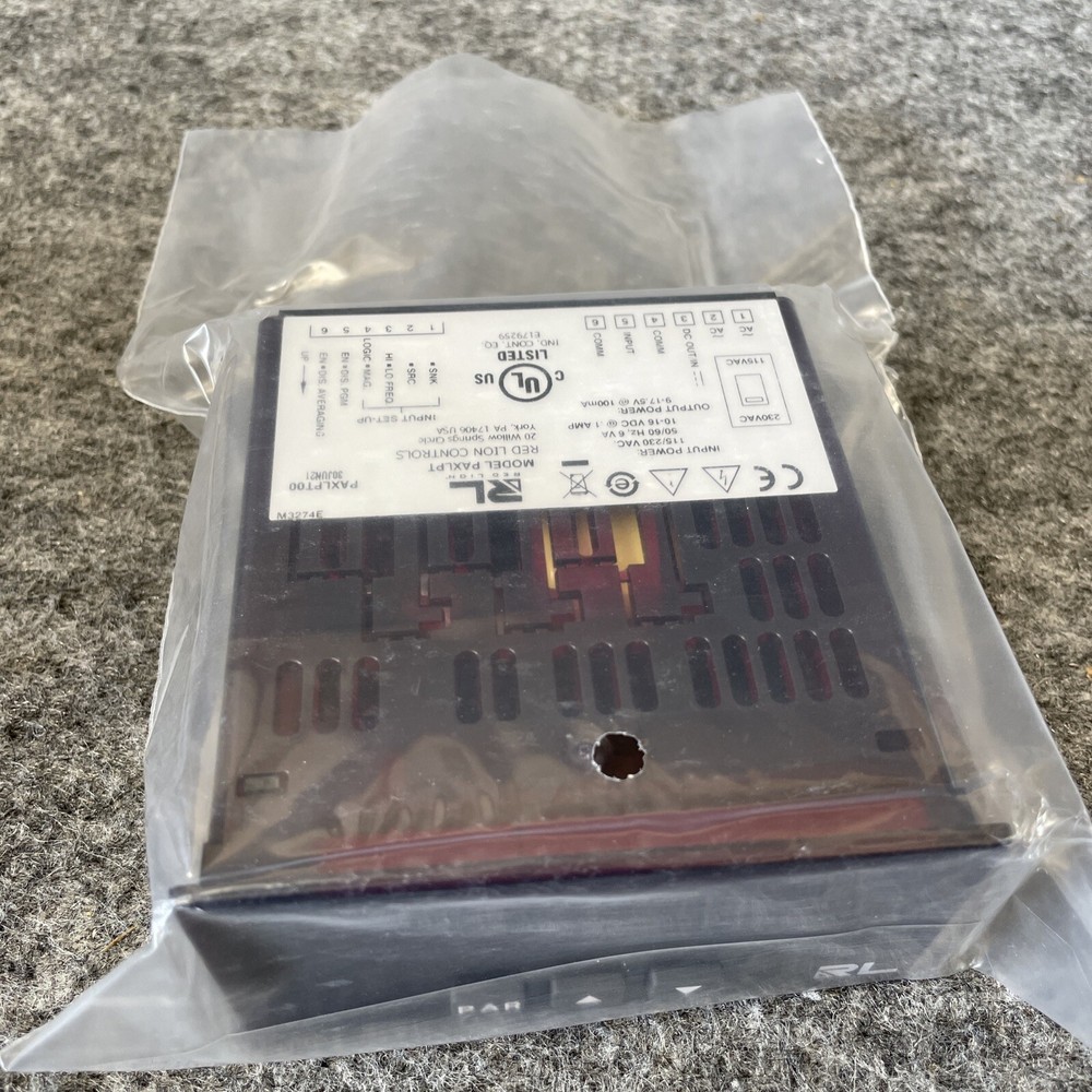 Red Lion PAXLPT00 6-Digit Digital Process Time Indicator Meter