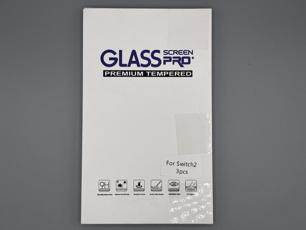 Nintendo Switch 2  Screen Protector 3-Pack Tempered Glass for 2025