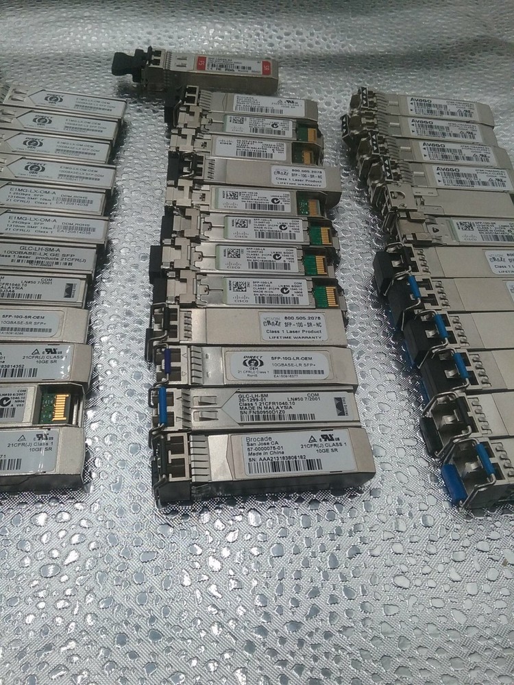 Lot of 50 Assorted Mixed Brand Transceiver Module